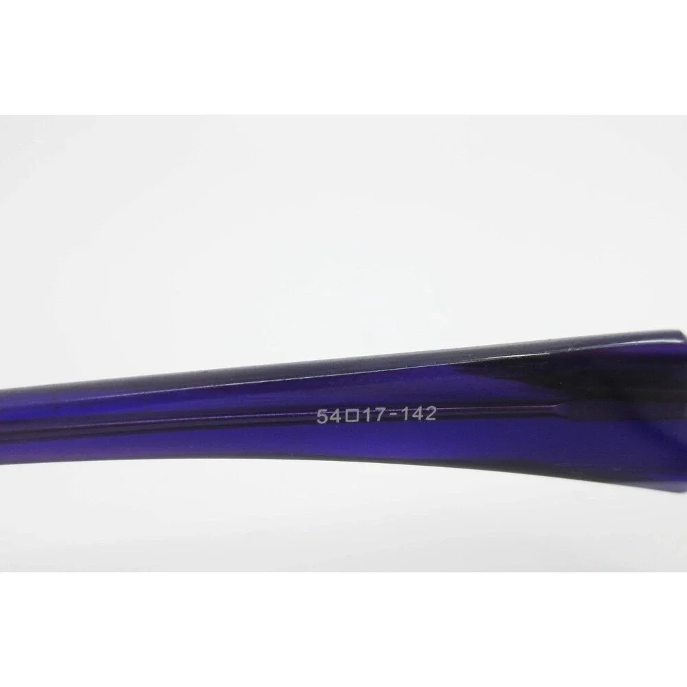 Batman DC Comics Purple Eyeglass Frames BAT 10902 Rectangular 54-17-142 Logo
